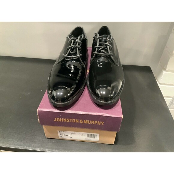 Johnston & Murphy Other - JOHNSTON & MURPHY GAVNEY Size 9 Black Patent